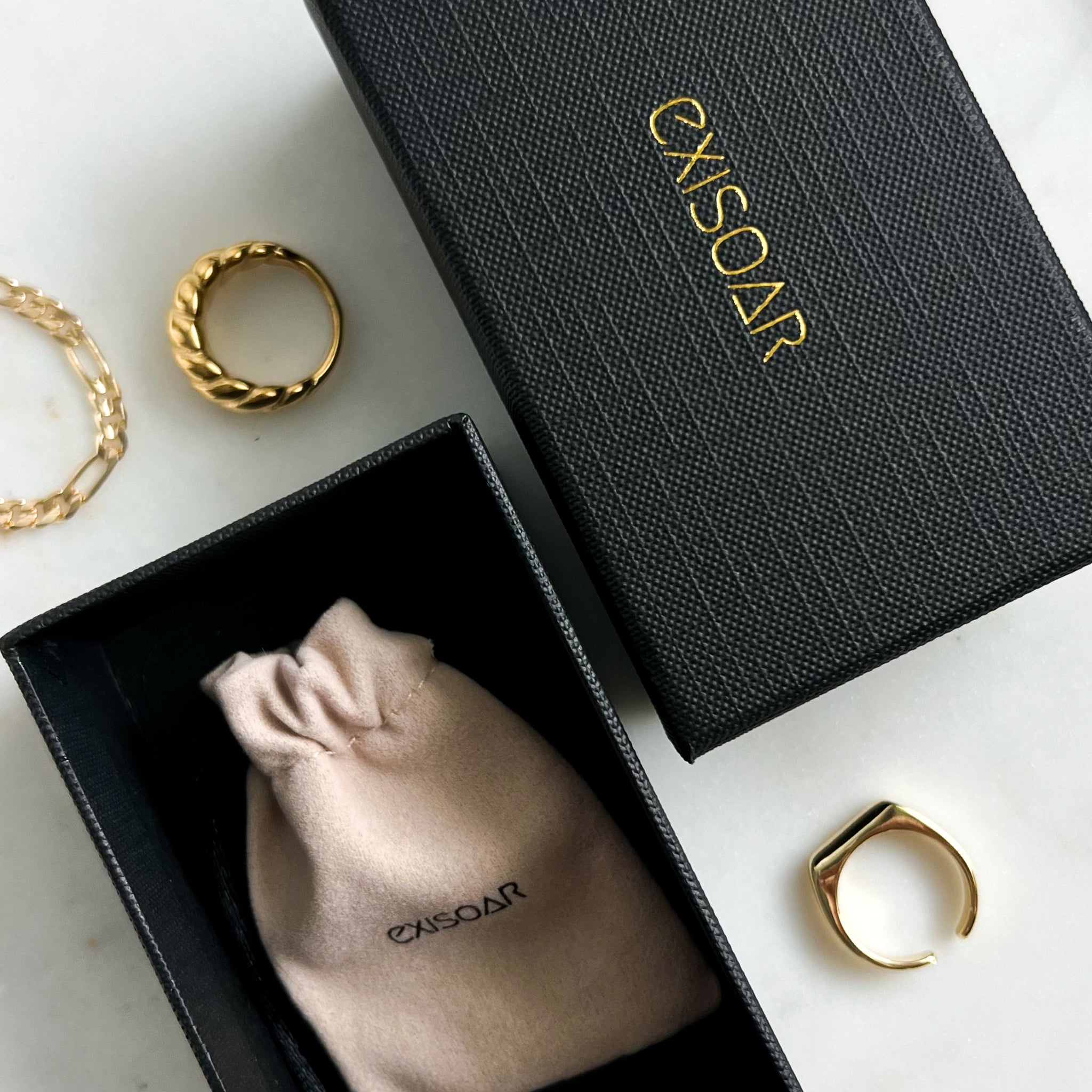 Cressida | Gold Plated Ring
