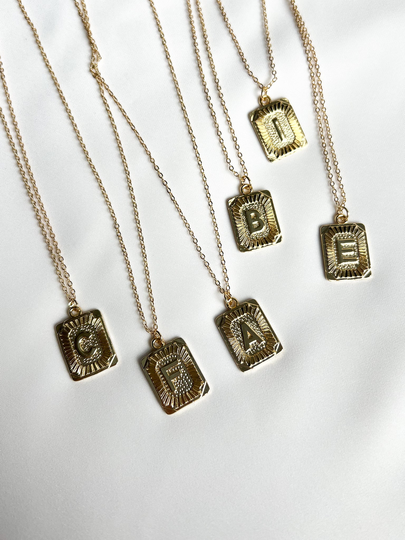 Initial Letter | 24k Gold Filled Necklace