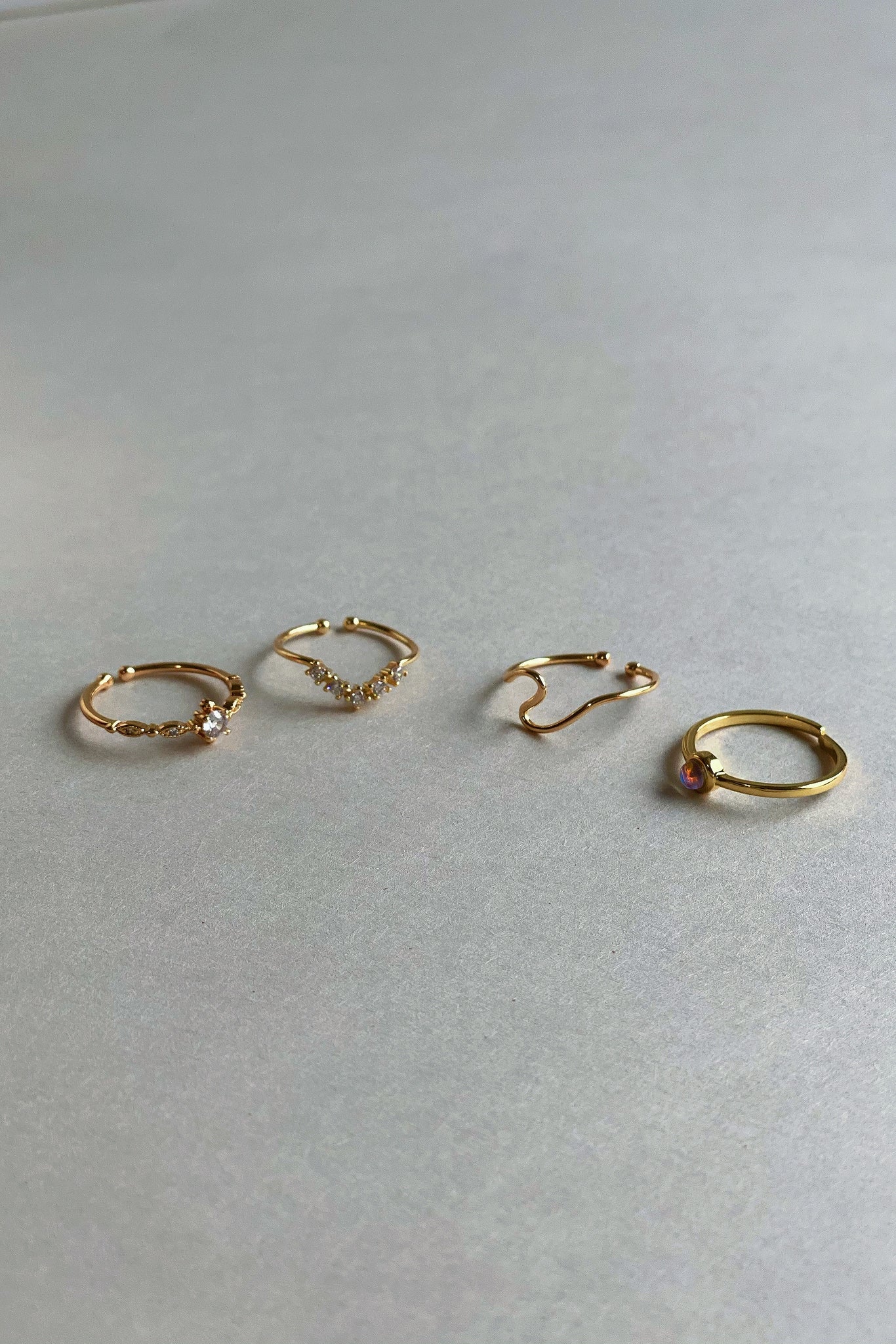 Minimalist Opal Ring